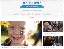 Tablet Screenshot of jesuslovesthelittlechildren.org